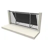 Aluminum construction for balcony system balcony photovoltaics