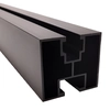 Aluminum profile 40*40 hex screw L:2200mm black