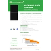 Amerisolar 550Wp - AS-7M144-HC BLACK