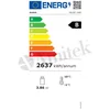 Ammattimaisten makeisten näyttökotelo, 810L, valkoinen, sametti 1840, Amitek 1140036