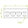 Angle connector for the cable tray LKJ/LKOJH60, sheet thickness 1,0 mm E90