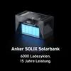 Anker αποθήκευσης ηλιακής ενέργειας SOLIX ηλιακή τράπεζα E1600 για μονάδα παραγωγής ηλεκτρικής ενέργειας σε μπαλκόνι