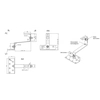 Άγκιστρο VARIO, 2x ρυθμιζόμενο 120 mm / A1 / U04-T02-120-000