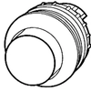 Antrieb M22-DH-G Grüner Klebeknopf mit Federrückstellung