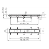 Αποστράγγιση γραμμής 850mm LIV Standard/Προσαρμοσμένο 674768