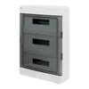 Appareillage AREO en saillie IP40 3X18 Porte fumée blanche