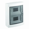 Appareillage de commutation en saillie 16 modulaire (2x8) IP40 Porte transparente Viko Panasonic