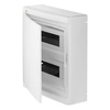 Appareillage ELEGANT RN 2x12 PE+N nouvelle version, BLANC, IP 40,