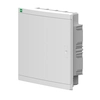 Appareillage ELEGANT RP 2x12 PE+N nouvelle version, BLANC, IP 40,