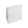 Appareillage encastrable RPDM 1x14 R porte métallique N+PE (14) "IDEAline"