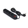 APPIO Extension cable 3m - 4 x socket 230V - Black