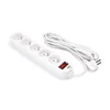 APPIO Extension cable 3m - 5 x socket 230V - White