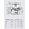 Aqualift F Compact Mono pompstation met deksel voor vullen met Kessel tegels 28701X