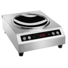 Arată cu inducție italiană Wok 3,5 kW Amitek Panou tactil 6070007