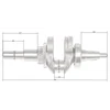 Arbore cotit Loncin G340F G340FD G390F G390FD LC188F PIESA ORIGINALA 130290067-0001