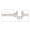 Arbore cotit Loncin LC2V90 (T230) tip C PIESA ORIGINALA