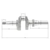 Arbore cotit Seria B&S 600 PIESA ORIGINALA Quantum 797019