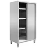 Armoire de restauration professionnelle en inox 2-drzwiowa 100x50x200cm