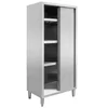 Armoire de restauration professionnelle en inox 2-drzwiowa 80x50x200cm