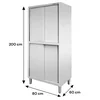 Armoire Gastronomique Passante Professionnelle 4-drzwiowa 80x60x200cm