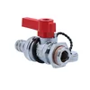 ASAG 1/2" valve with knob, 16 bar, for draining and filling