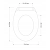 ASIENTO DE INODORO SLIM DE CIERRE LENTO