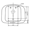 Assento do operador 485x500x350 mm 170001