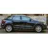 Audi Q3 - CHROME-lister til dekorative sidedøre i krom