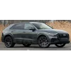 Audi Q8 - Bandes CHROMÉES sur portes latérales décoratives chromées