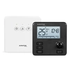 Auraton Libra Set controlador de temperatura semanal sem fio preto com controlador de dispositivo de aquecimento (conjunto)