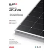 Aurinkosähkömoduuli PV-paneeli 425Wp Longi Solar LR5-54HTH-425M Hi-MO 6 Explorer Musta kehys Musta kehys