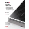 Aurinkosähkömoduuli PV-paneeli 550W Longi LR5-72HTB-550M Kaksoislasinen bifacial hopeakehys