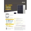 Austa AU430-27V-MH 415-440 1500V Black Frame 430W Single Glass, Black Frame, N-Type