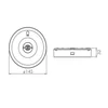 Avarinės akies N/T Starlet Round LED 1,5W SC 250 A 2H MT IP20