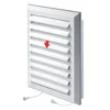 Awenta Plus ventilācijas režģis balts T38 175x175mm