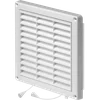 Awenta Style ventilationsgitter hvid T43 130x130mm