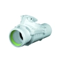 Backwater valve PP-HT dn50 version A, sanitary for internal sewage, white