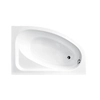 Baignoire d'angle Besco Cornea 140x80 gauche - SUPPLÉMENT 5% RÉDUCTION POUR LE CODE BESCO5