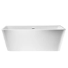 Baignoire ilôt murale Corsan E019 Iseo 160 cm