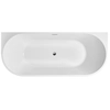 Baignoire ilôt murale Corsan E029 Mono bord étroit 160 cm