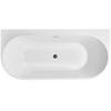 Baignoire ilôt murale Corsan E030 Mono bord large 150 cm