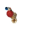 Balancing valve TBV-C DN15 NF with on-off control, internal threads