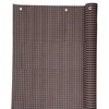 BALCONY FENCE COVER 3X 0.9M DARK BROWN UV