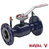 Ball valve DN25 PN40 regulating, flanged