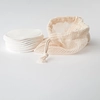 Bamboo-cotton reusable make up remover pads
