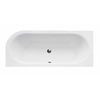 Bañera asimétrica Besco Avita Slim 180x80 restante - ADICIONALMENTE 5% DESCUENTO POR CÓDIGO BESCO5