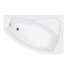 Bañera asimétrica Besco Rima 150 x 95 derecha - ADICIONALMENTE 5% DESCUENTO POR CÓDIGO BESCO5