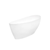 Bañera independiente Keya Blanco Mate 165 + click-clack cromado - Además 5% Descuento con código BESCO5