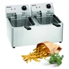 Bartscher A162812e 2x8l Gastronomic Fryer - Ideal for Gastronomy