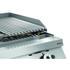 Bartscher Gas Lava Grill with V Grate for Meat